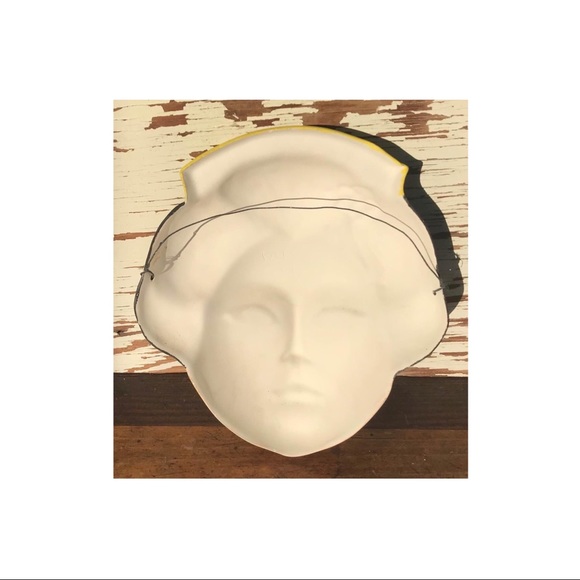 Vintage Ceramic Wall Mask - Picture 7 of 10